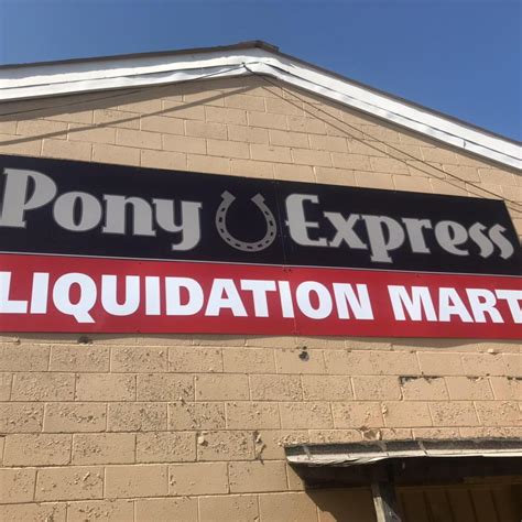 Pony express liquidation mart photos. Things To Know About Pony express liquidation mart photos. 